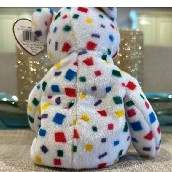 Ty 2K Millenium Beanie Baby Teddy Bear - Picture 2 of 3